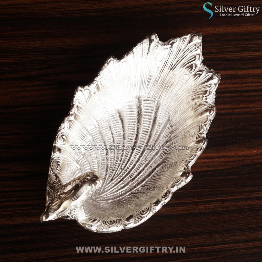 Antique Silver Swan Plate | Silver Giftry | SGT20K086