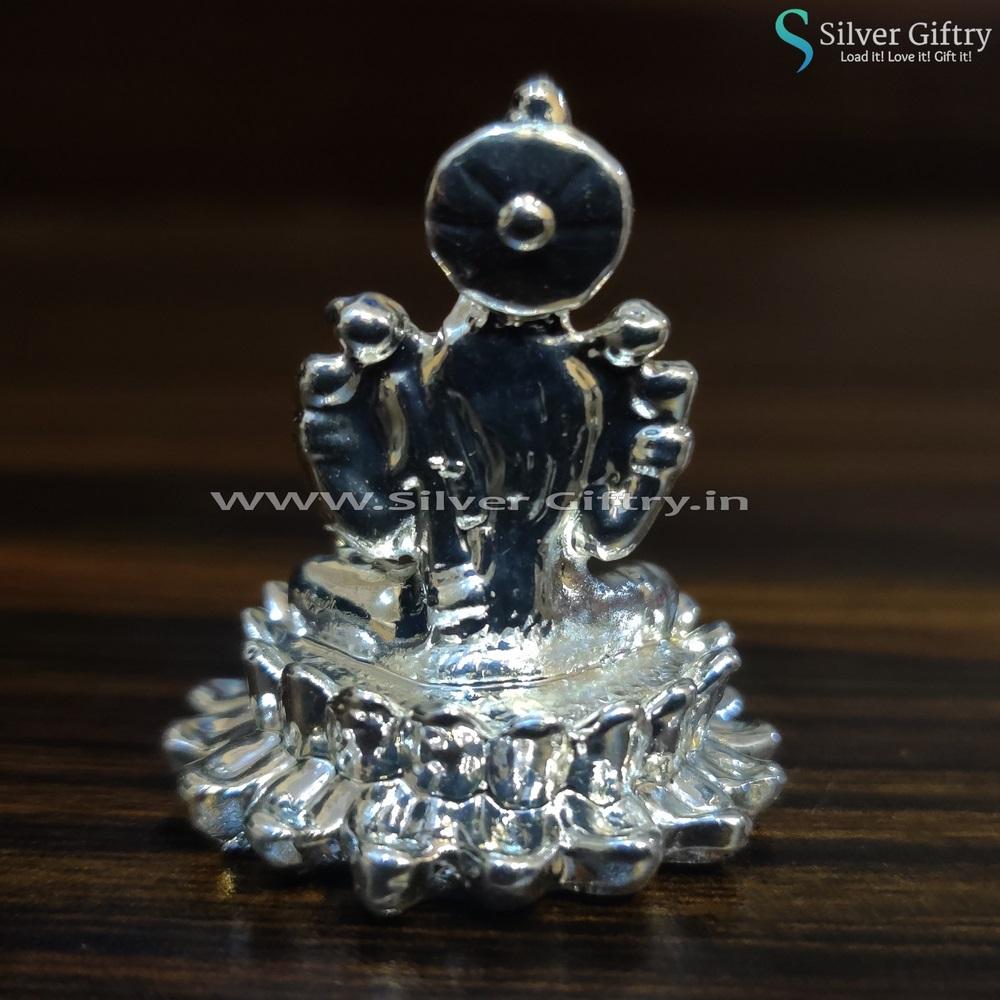 Baby Silver Lakshmi Idol Gift | Silver Giftry | SGT20K092