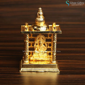Beautiful Ganesha Temple | Big | Silver Giftry | SGT20K100