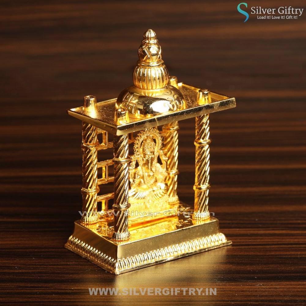 Beautiful Ganesha Temple | Big | Silver Giftry | SGT20K100