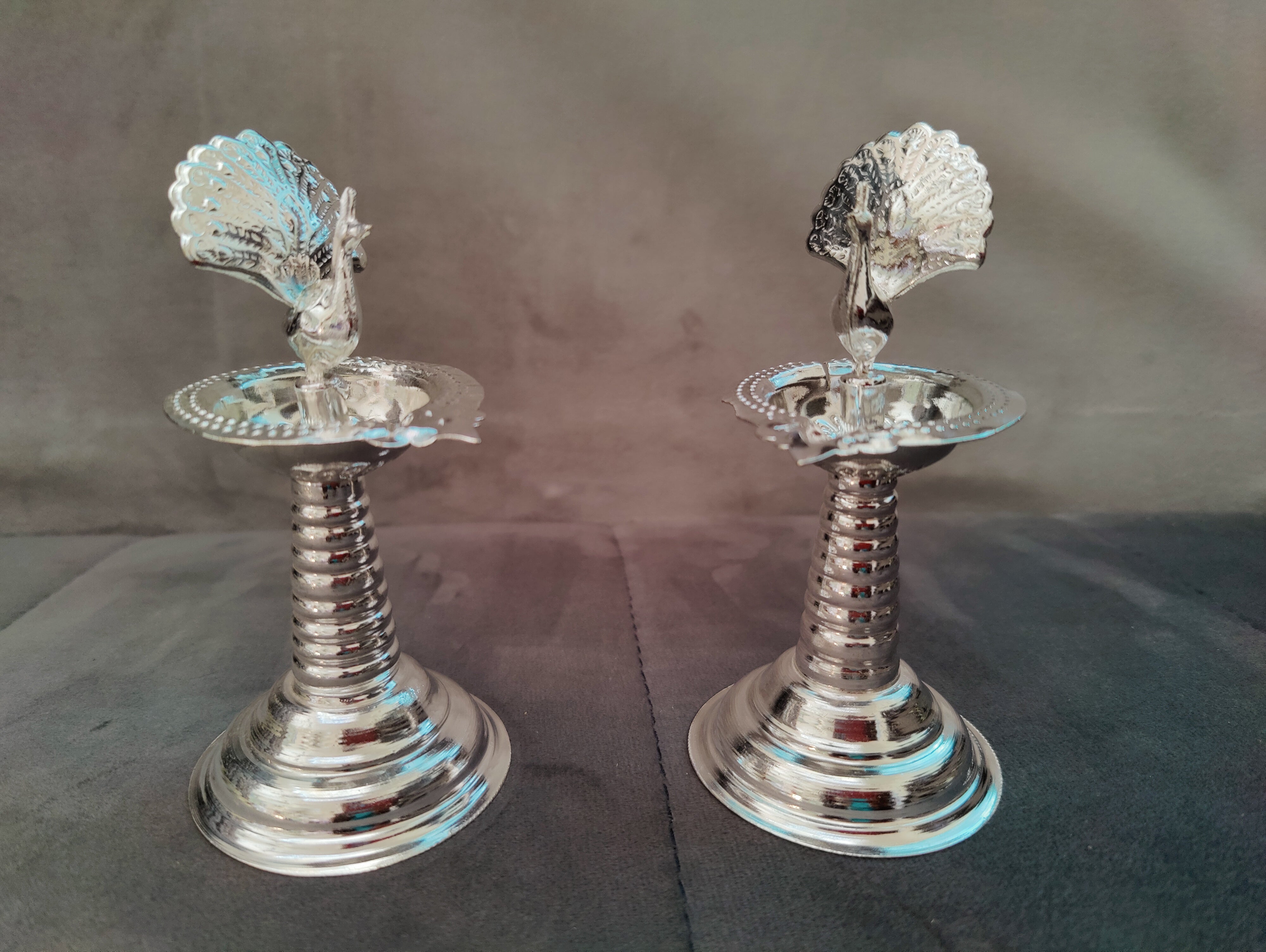 GS tube peacock deepam 5"