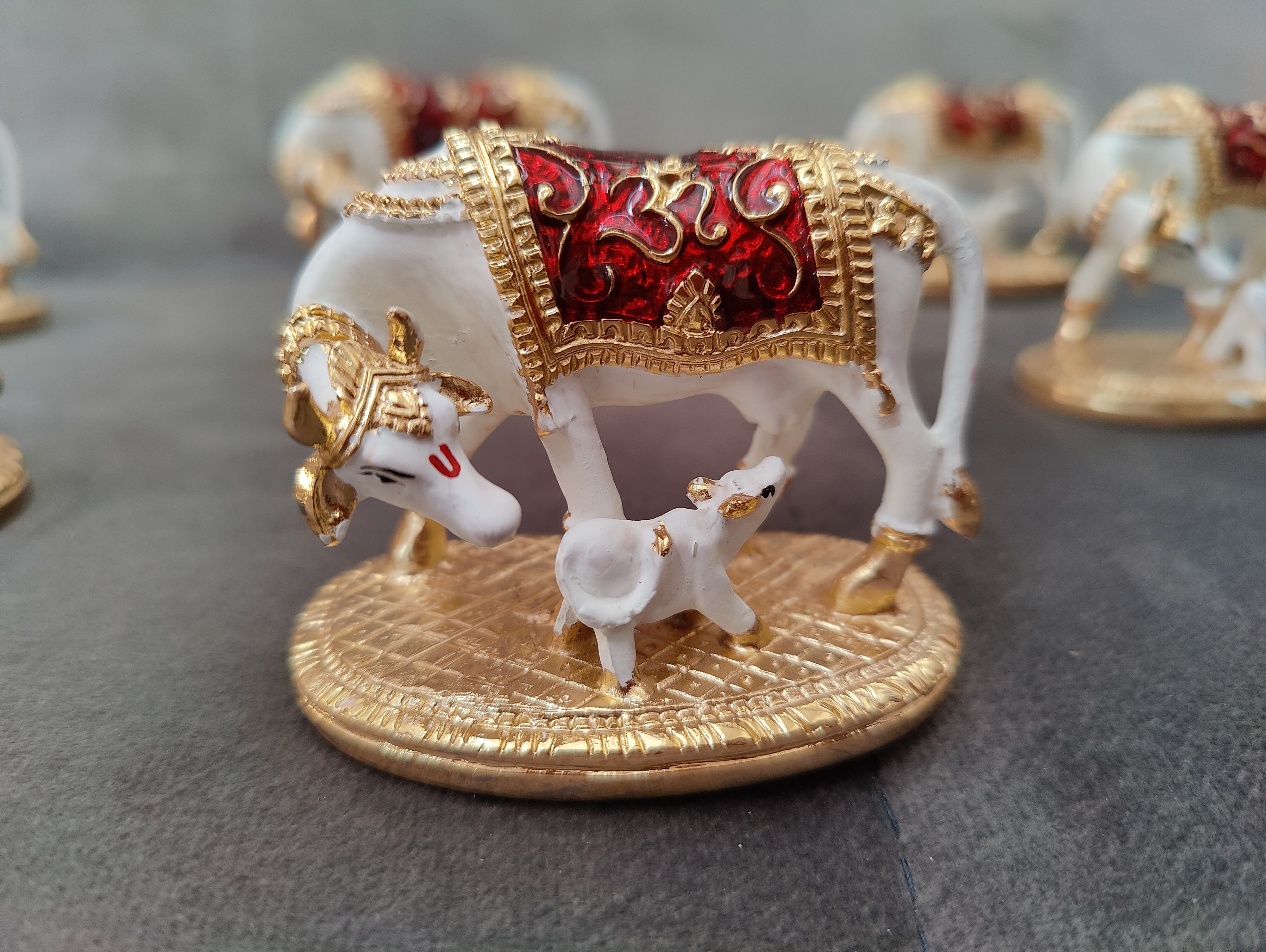 Lucky Kamadhenu (Cow and Calf) 3"