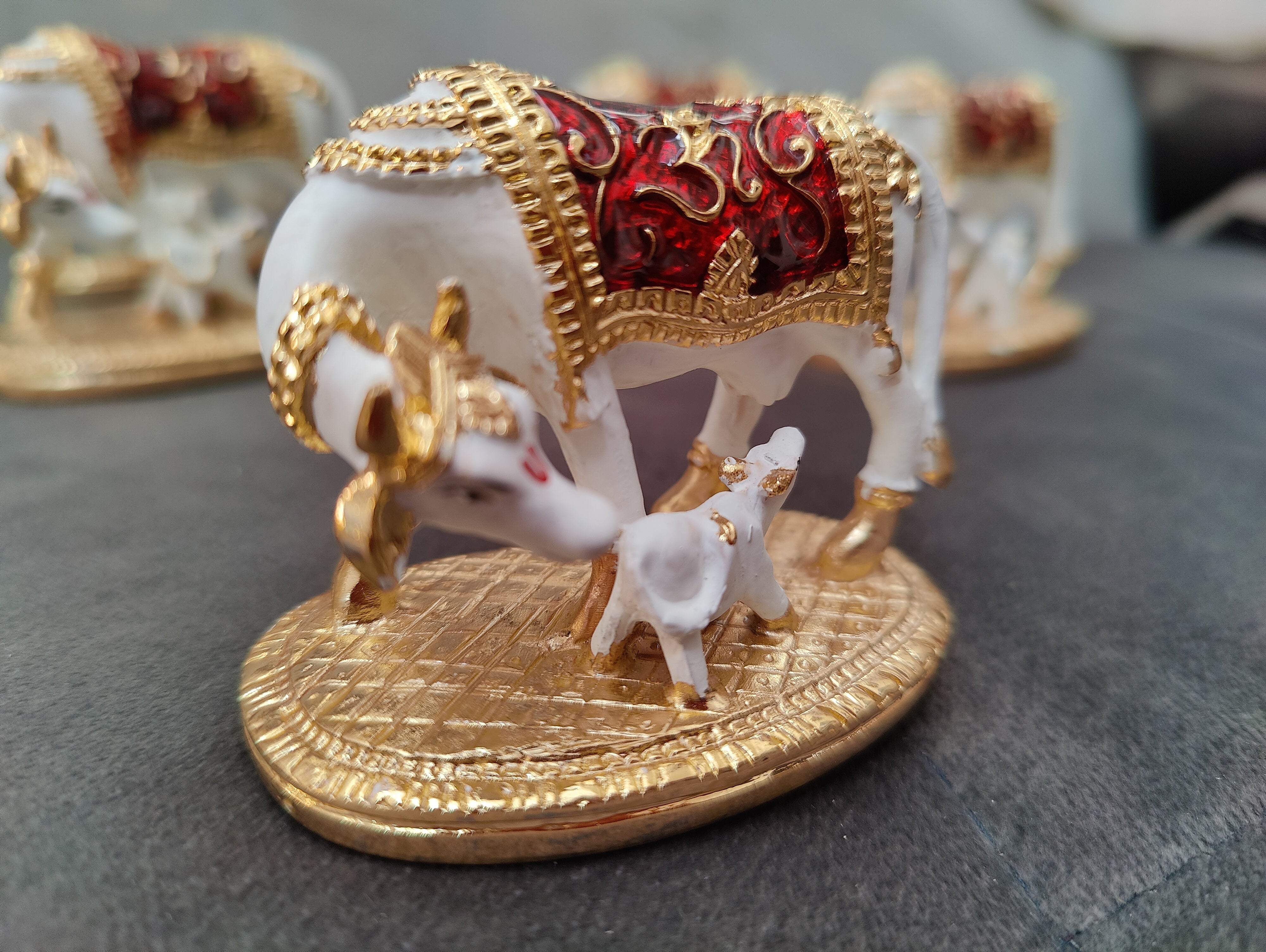 Lucky Kamadhenu (Cow and Calf) 3"