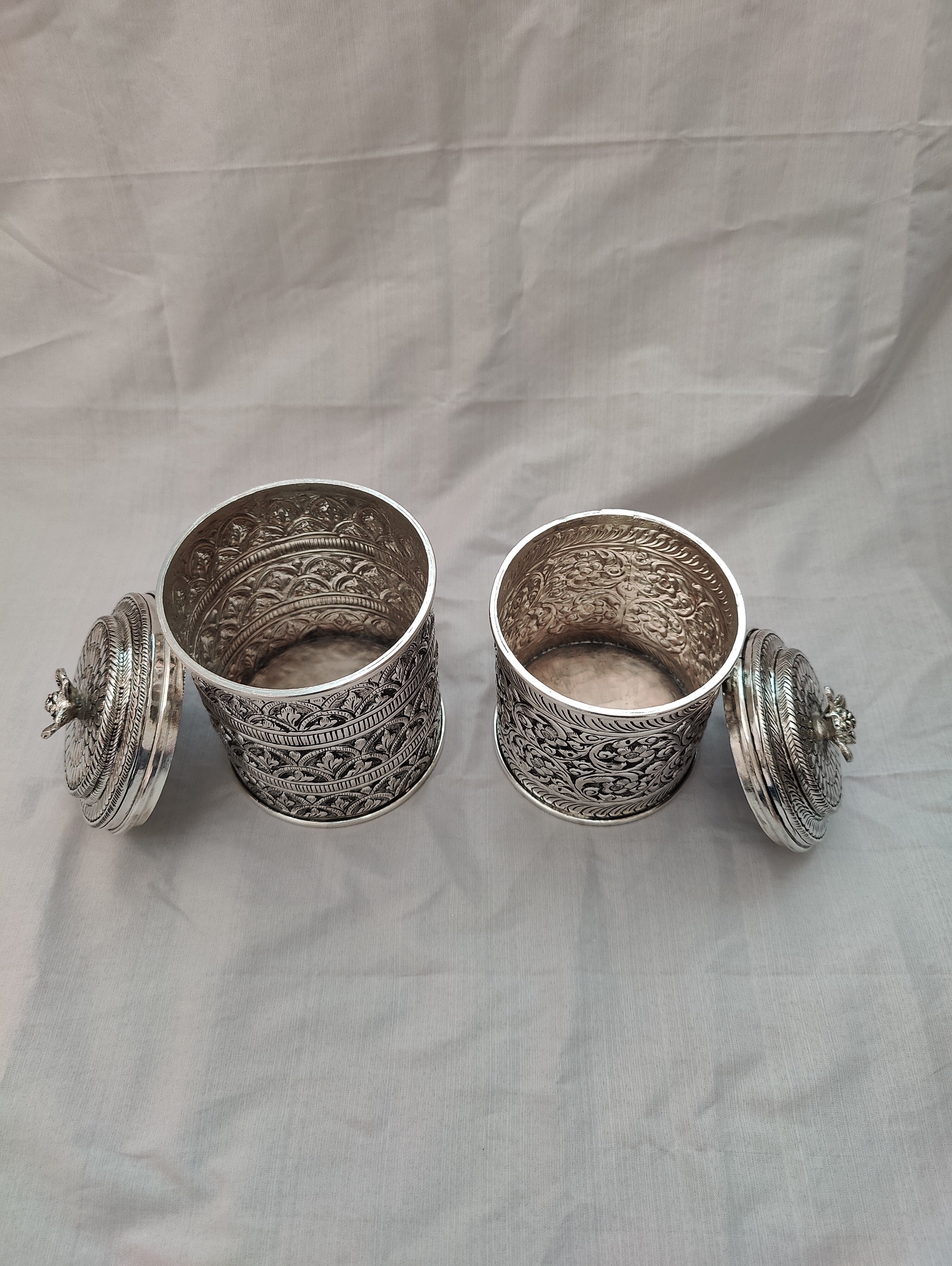 GS Imported Antique Dabbis (set of 2) 7.5" & 6"