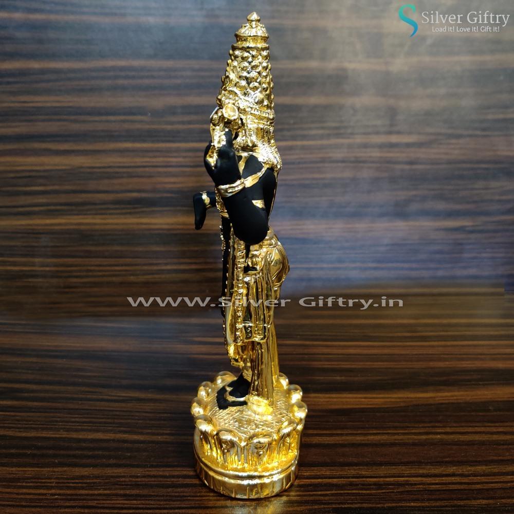 Black and Gold Coated Balaji 8.5" | Silver Giftry | SGT20K105