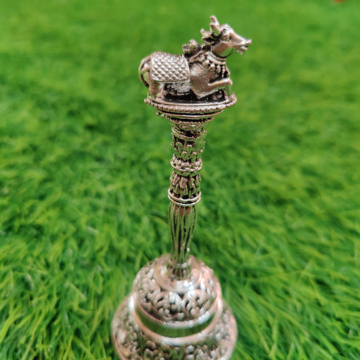 GS Antique Nandhi Design Bell 4"
