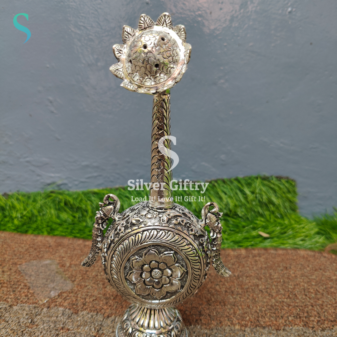 GS Antique Peacock Design Paneer Dispenser 12-13"