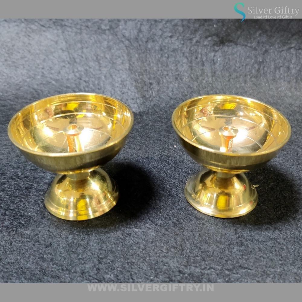 Brass Diya 1.8" | Silver Giftry | SGT20K113