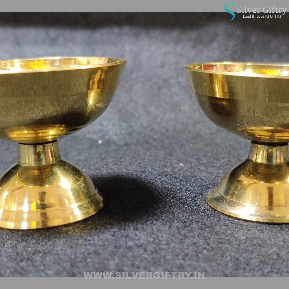Brass Diya 1.8" | Silver Giftry | SGT20K113