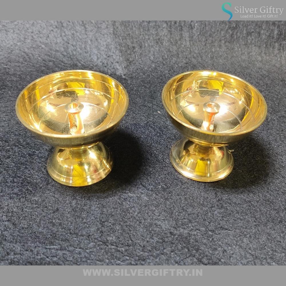 Brass Diya 1.8" | Silver Giftry | SGT20K113