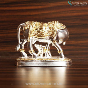 Cow and Calf 2.25" | Silver Giftry | SGT20K129