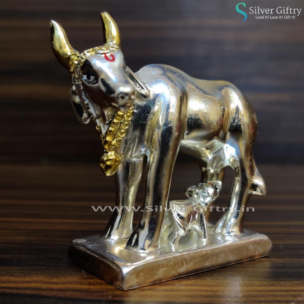 Cow and Calf Idols 2.5" | Silver Giftry | SGT20K131