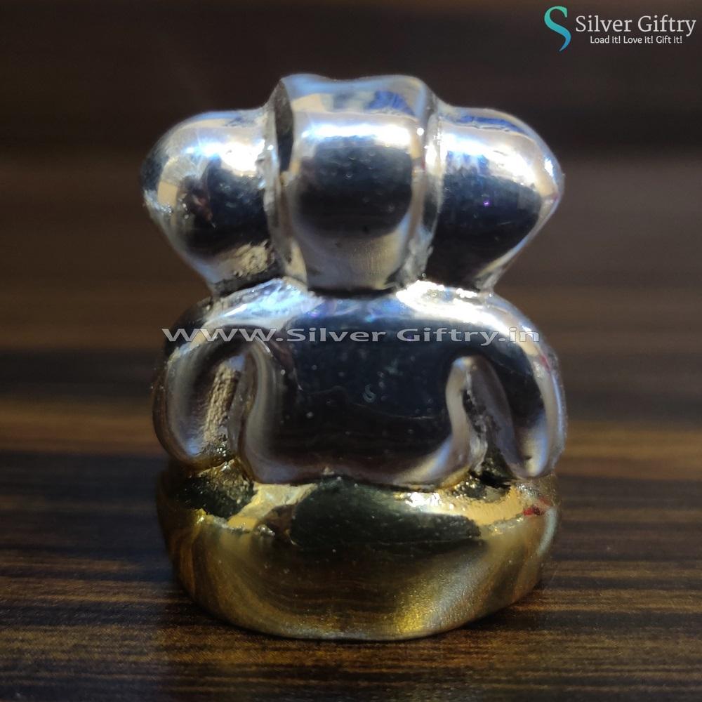 Cute Baby Ganesh Idol 1.5" | Silver Giftry | SGT20K133
