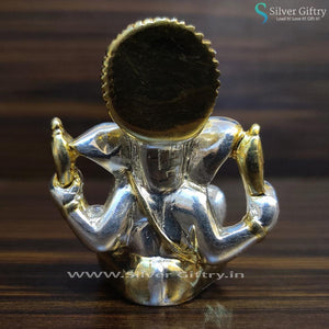 Cute Edamuri Ganesh | Silver Giftry | SGT20K135