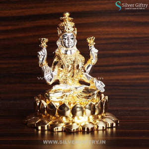 Cute Pure Silver Kamala Lakshmi | Silver Giftry | SGT20K141
