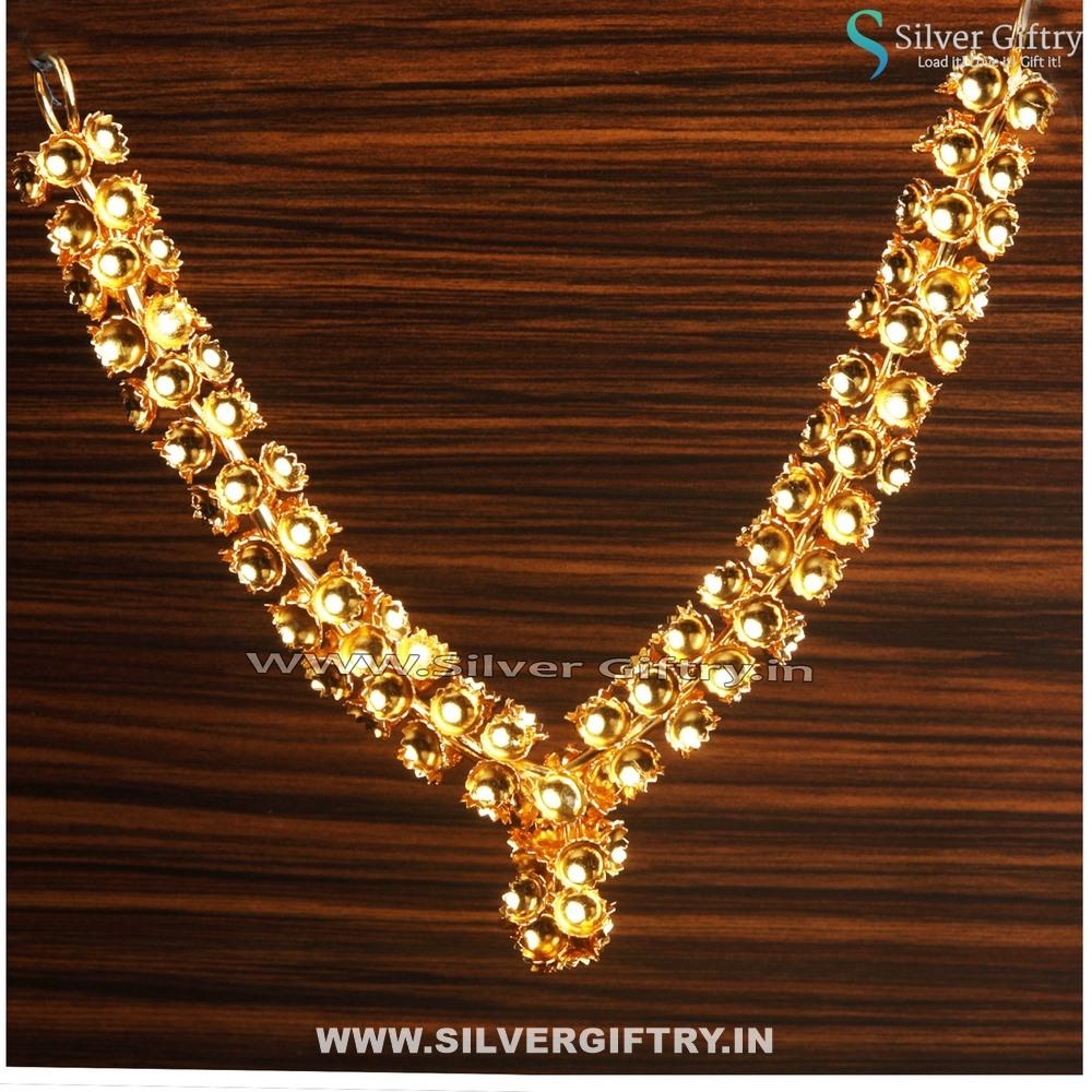 German Silver Gold Mala 5" | Silver Giftry | SGT20K243