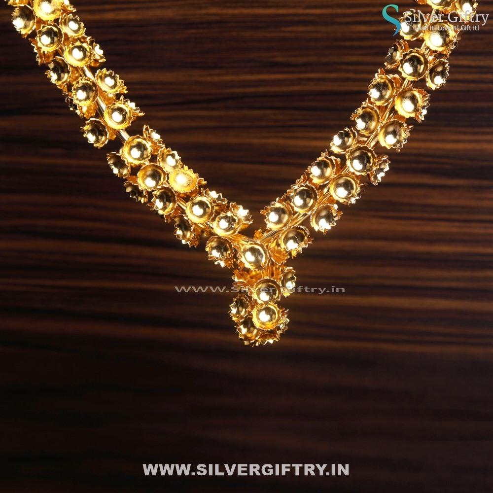 German Silver Gold Mala 5" | Silver Giftry | SGT20K243