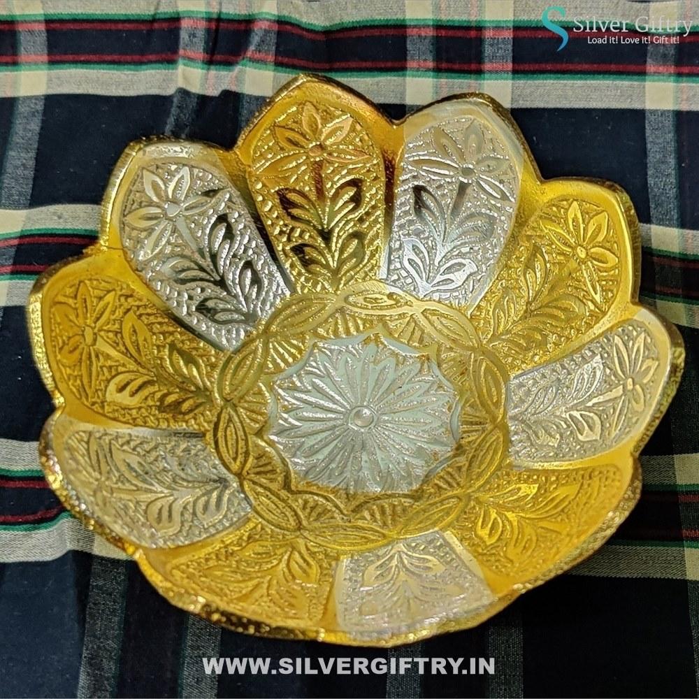 German Silver Kamala Bowl 3.5" | Silver Giftry | SGT20K251