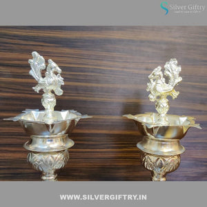 German Silver Madhu Deepa 13" | Silver Giftry | SGT20K283