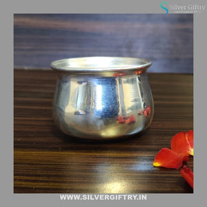 German Silver Plain Dasaya Bowl | Silver Giftry | SGT20K297
