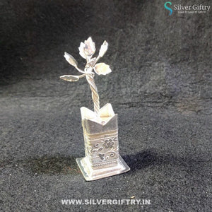 German Silver Tulsi 3" | Silver Giftry | SGT20K325