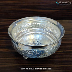 German Silver Urli With Stand 8" | Silver Giftry | SGT20K329