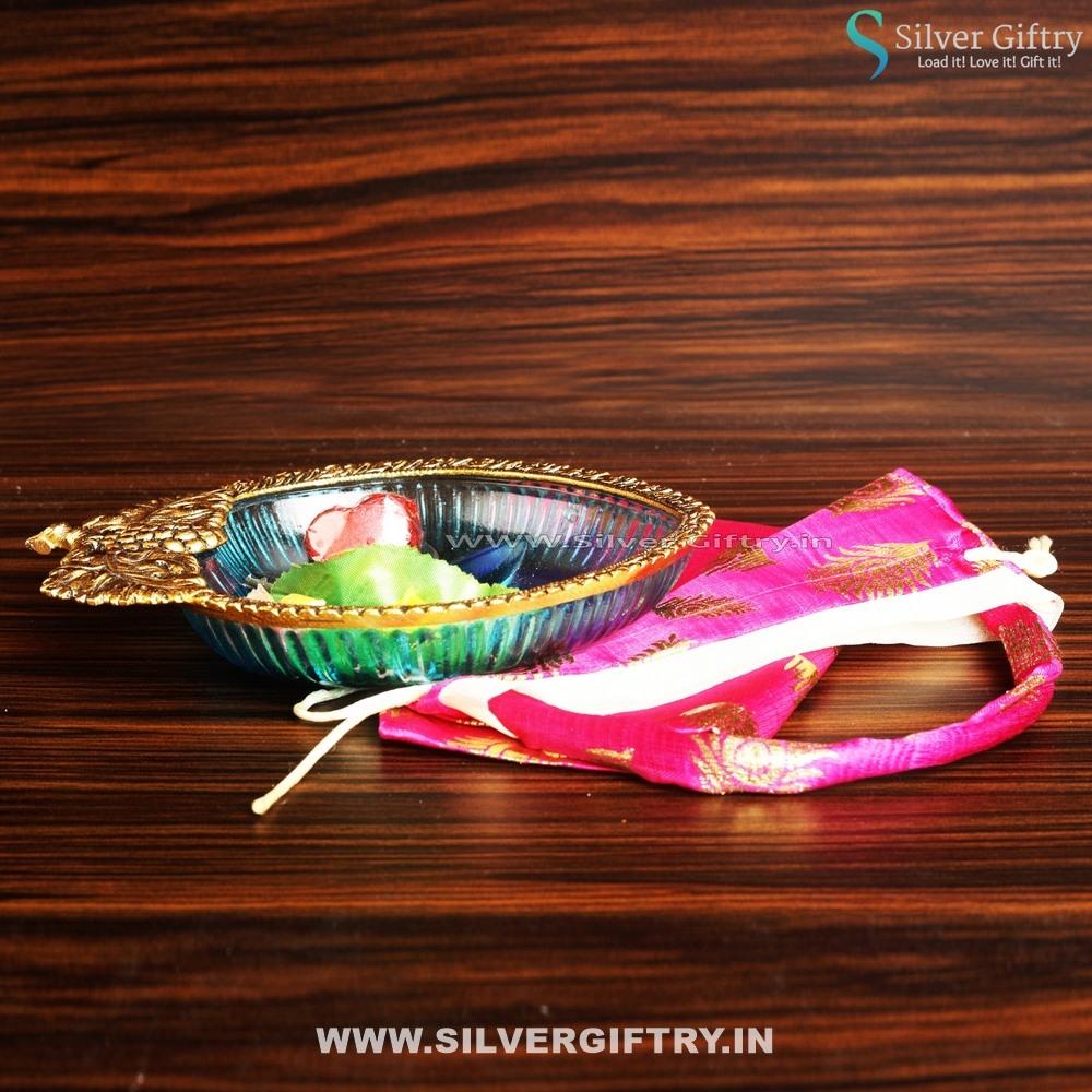 Gold Pan Tray Bag | Silver Giftry | SGT20K344