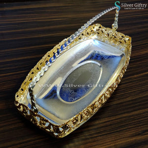 Imported Boat Shape Tray | Silver Giftry | SGT20K361