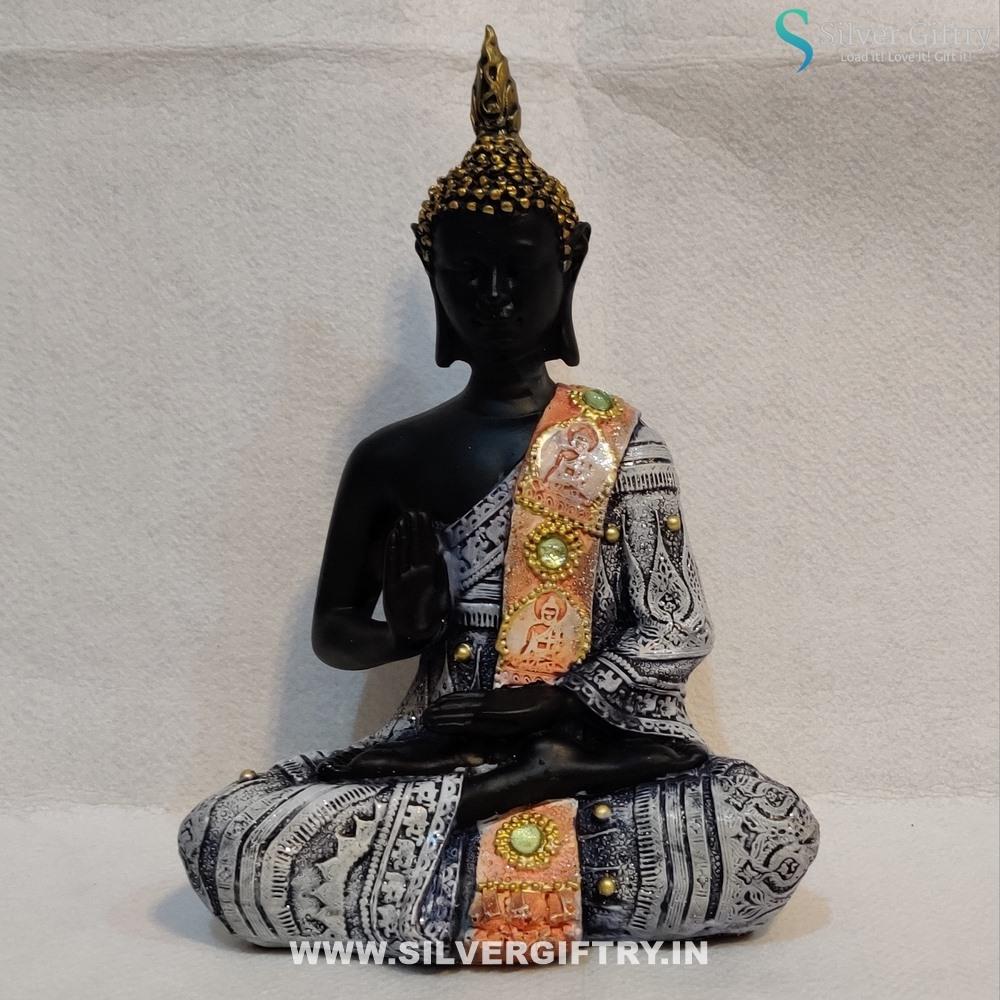 Imported Buddha Idol 10" | Silver Giftry | SGT20K365