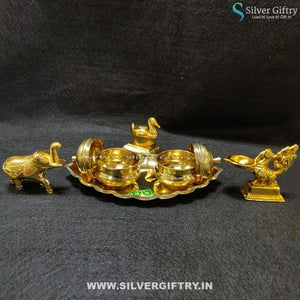 Kumkum Platter | Silver Giftry | SGT20K399