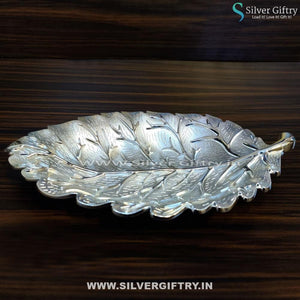 Leaf Plate 9" | Silver Giftry | SGT20K407