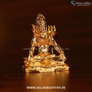 Mahashiva Idol 2" Gold | Silver Giftry | SGT20K412