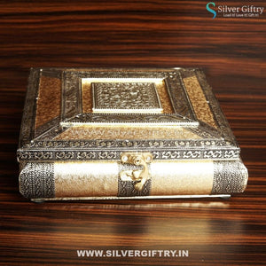 Rajwadi Dry Fruit Box | Silver Giftry | SGT20K459