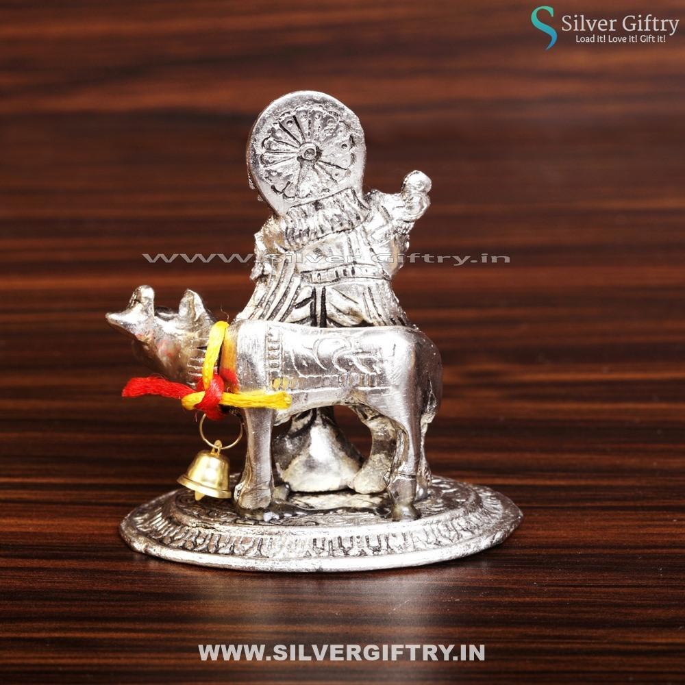 Silver Black Metal Krishna | Silver Giftry | SGT20K469