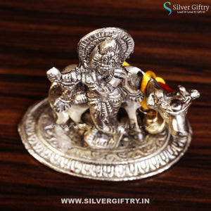 Silver Black Metal Krishna | Silver Giftry | SGT20K469