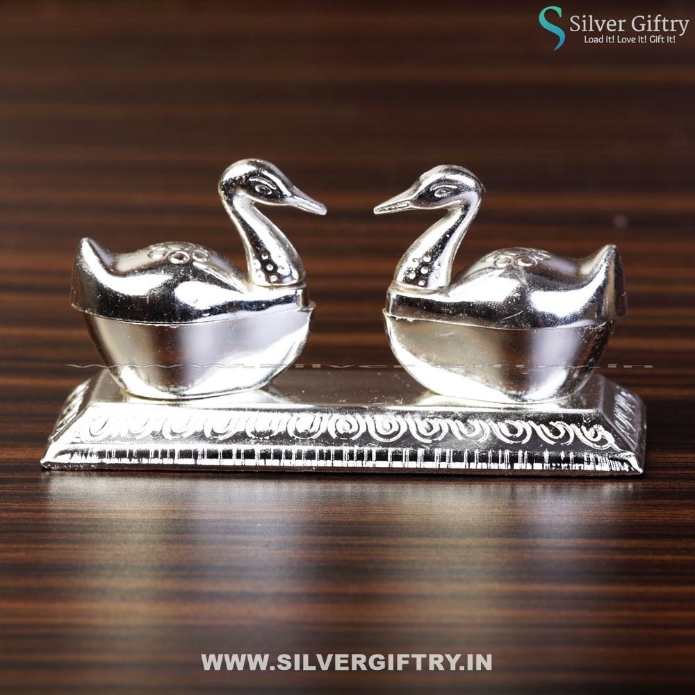 Silver Double Duck Gift | Silver Giftry | SGT20K472