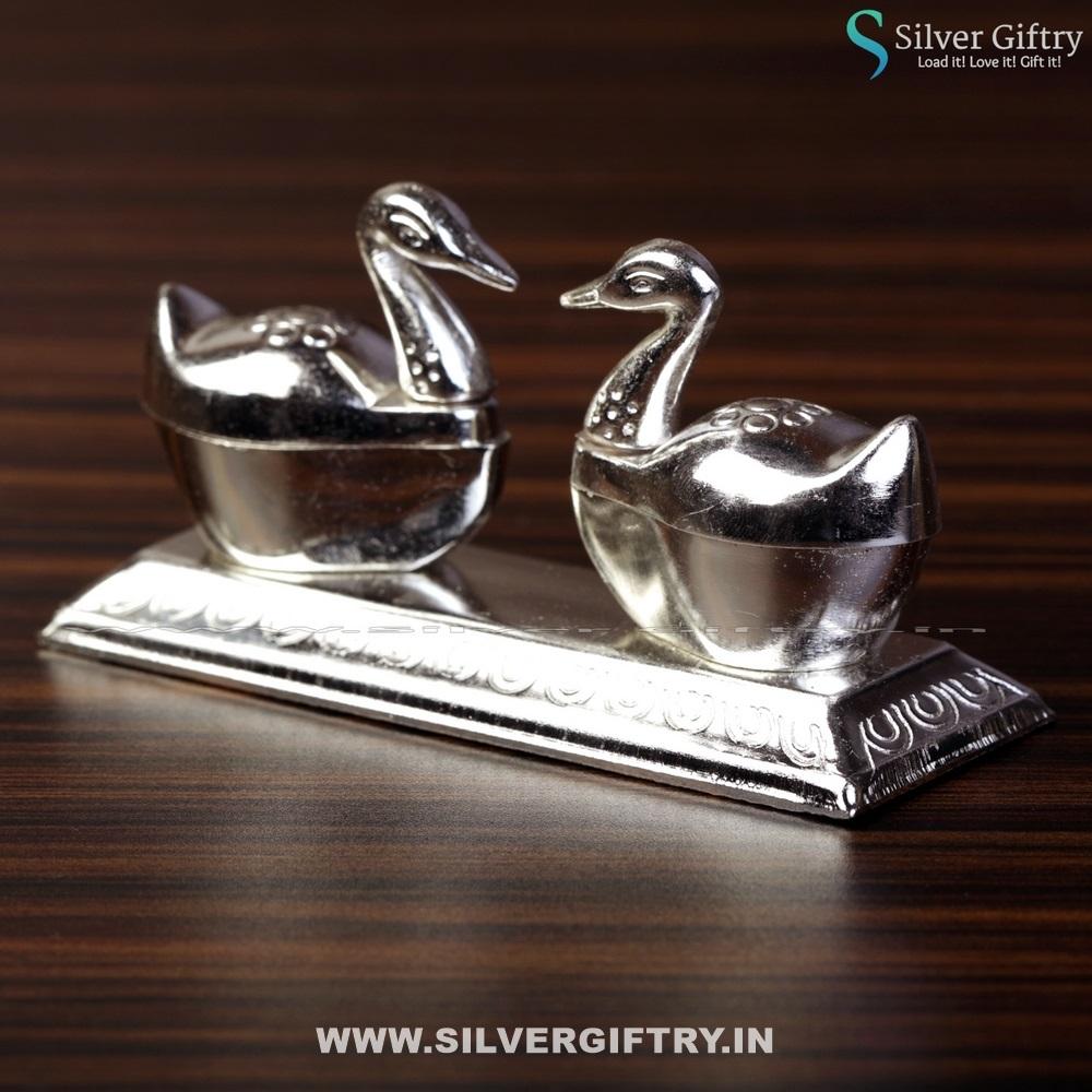 Silver Double Duck Gift | Silver Giftry | SGT20K472