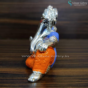 Silver Ganesh Maharaj | Silver Giftry | SGT20K473