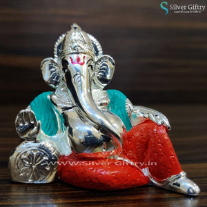 Silver Ganesh Maharaj | Silver Giftry | SGT20K474
