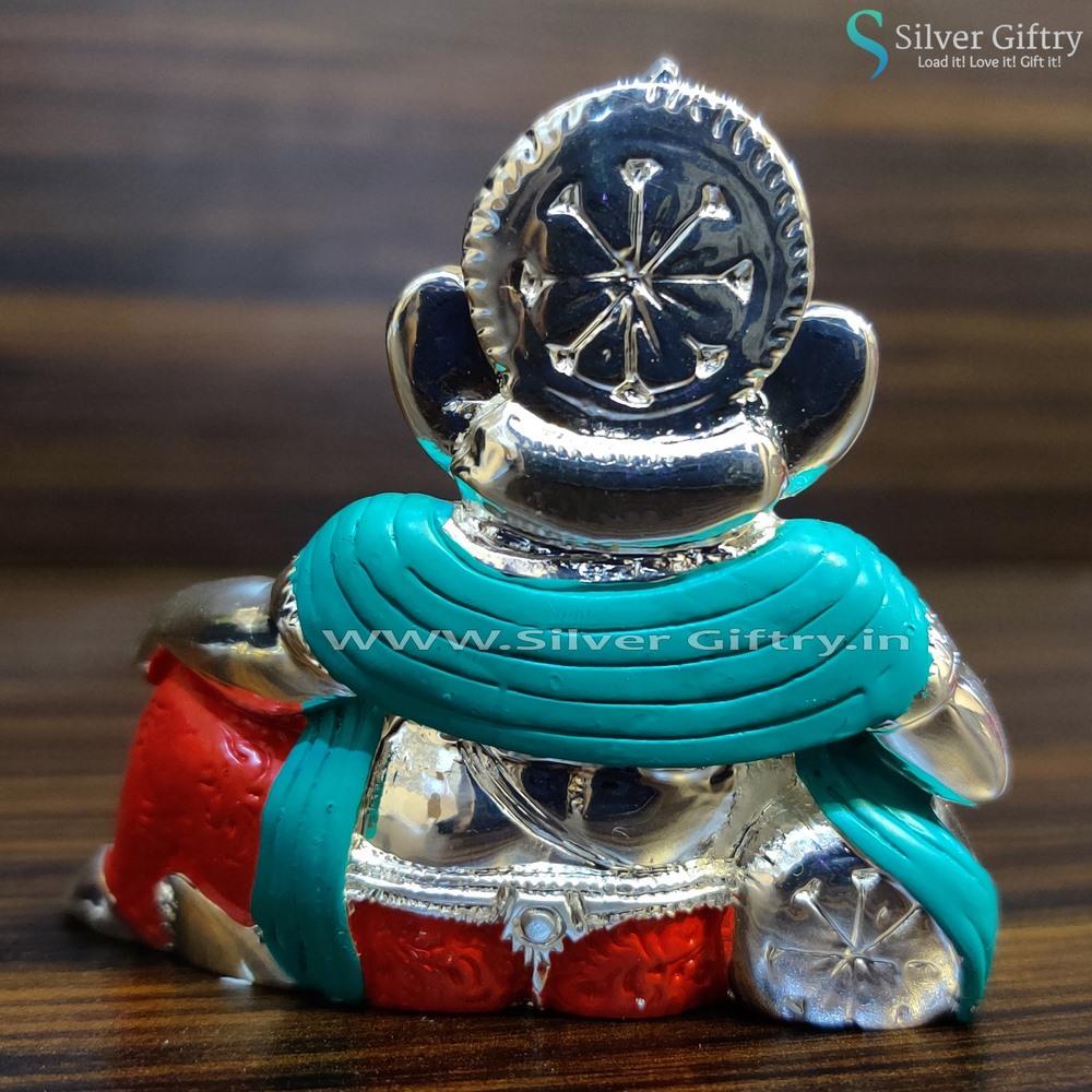 Silver Ganesh Maharaj | Silver Giftry | SGT20K474