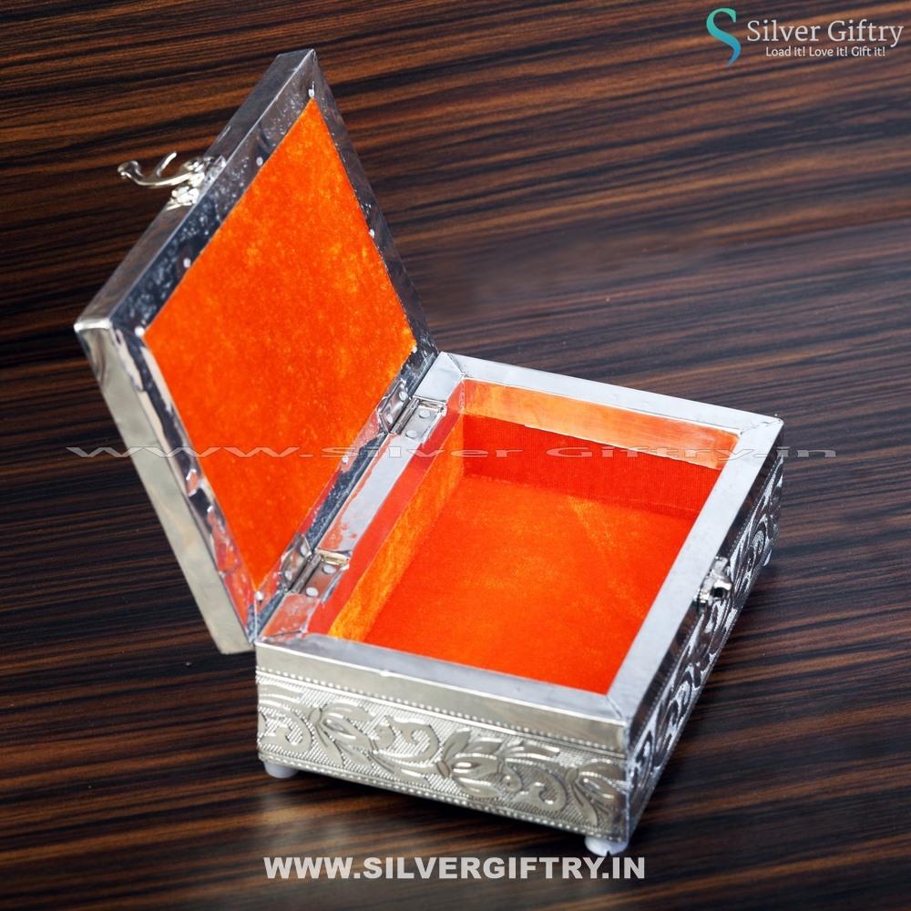 Silver Viraj Box 6x4" | Silver Giftry | SGT20K478