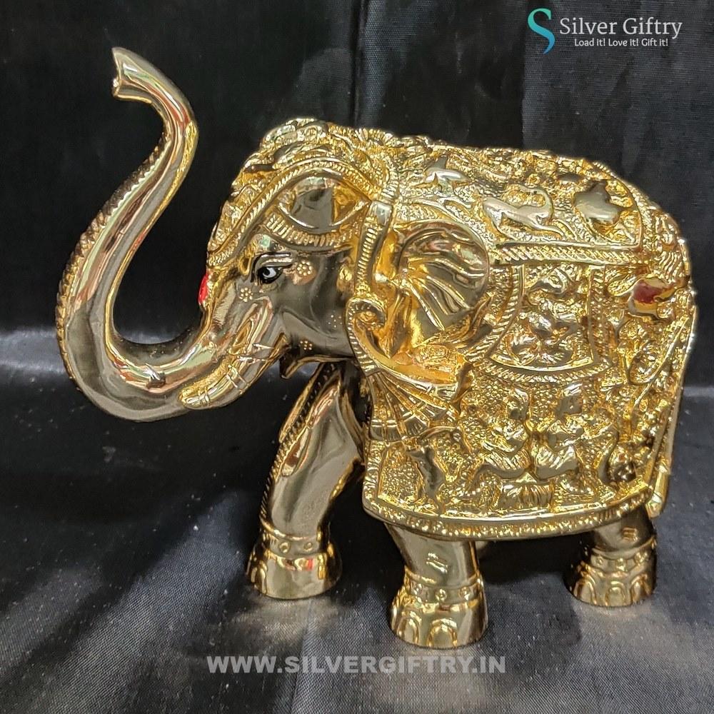 8" German Silver Pooja thali | Silver Giftry | SGT20K526