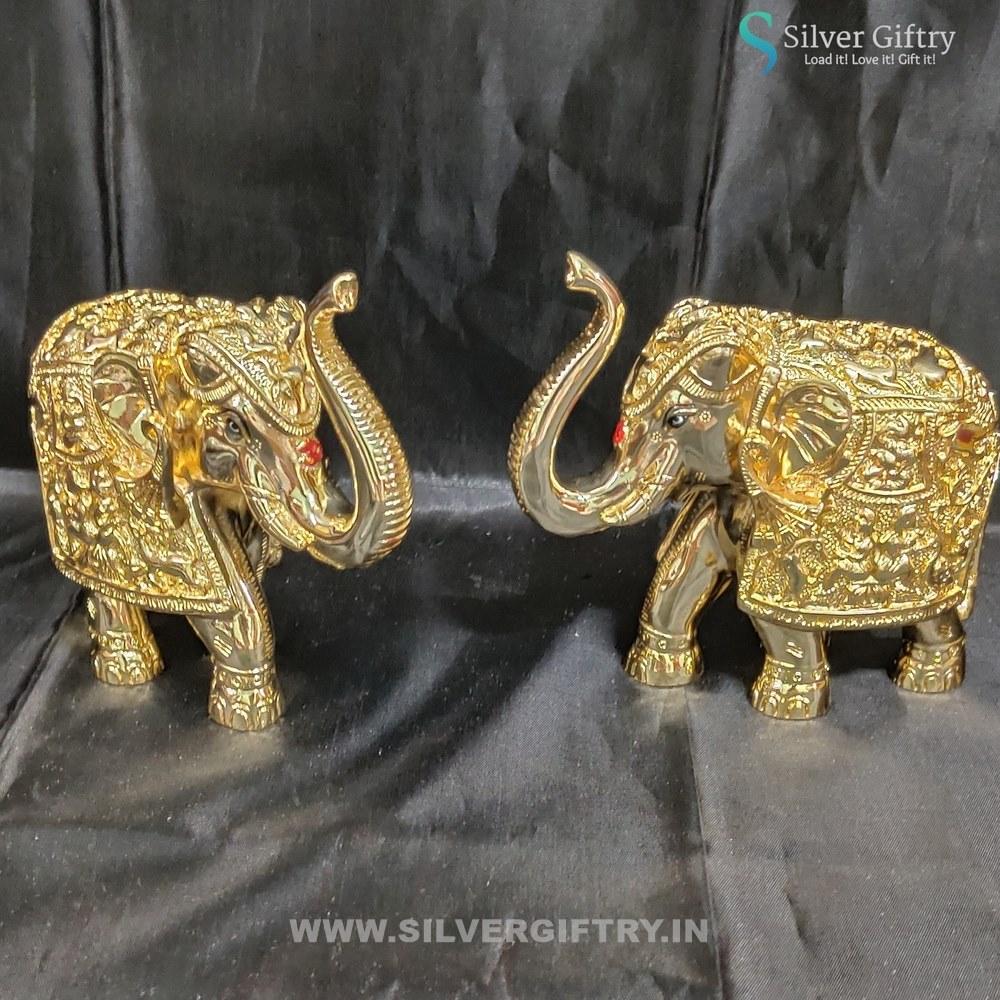 8" German Silver Pooja thali | Silver Giftry | SGT20K526