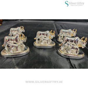 2" Cow And Calf (Pack Of 5) | Silver Giftry | SGT20K540