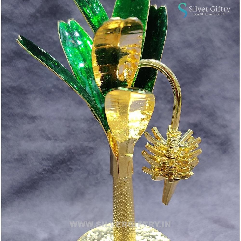 92.5 Silver Banana Tree 8" Pair | Silver Giftry | SGT20K545