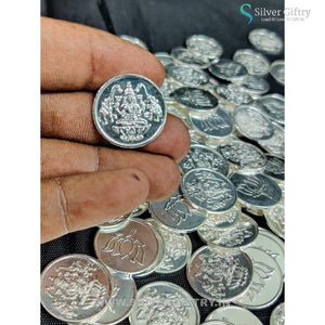 German Silver Lakshmi Kuber 108 Coins | Silver Giftry | SGT20K552