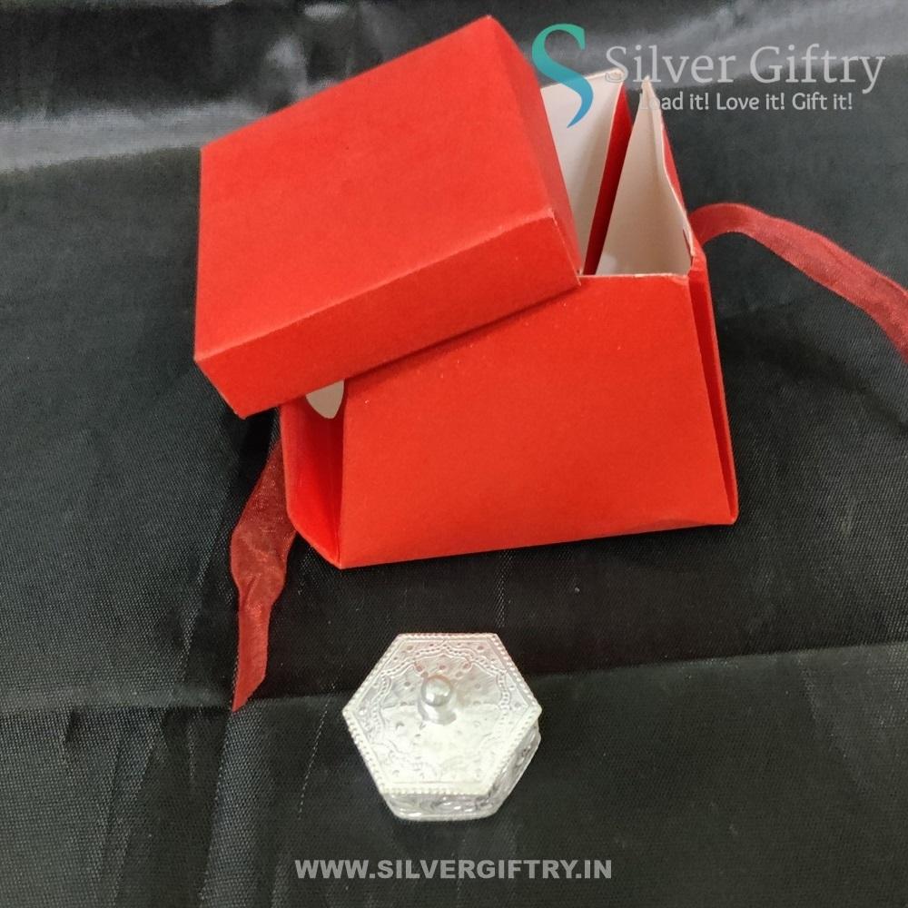 German Silver Haxagon Dabbi | Silver Giftry | SGT20K600