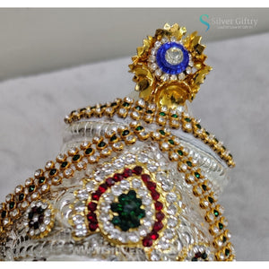 Beautiful 6" Lakshmi Face | Silver Giftry | SGT20K614 | Silver Giftry