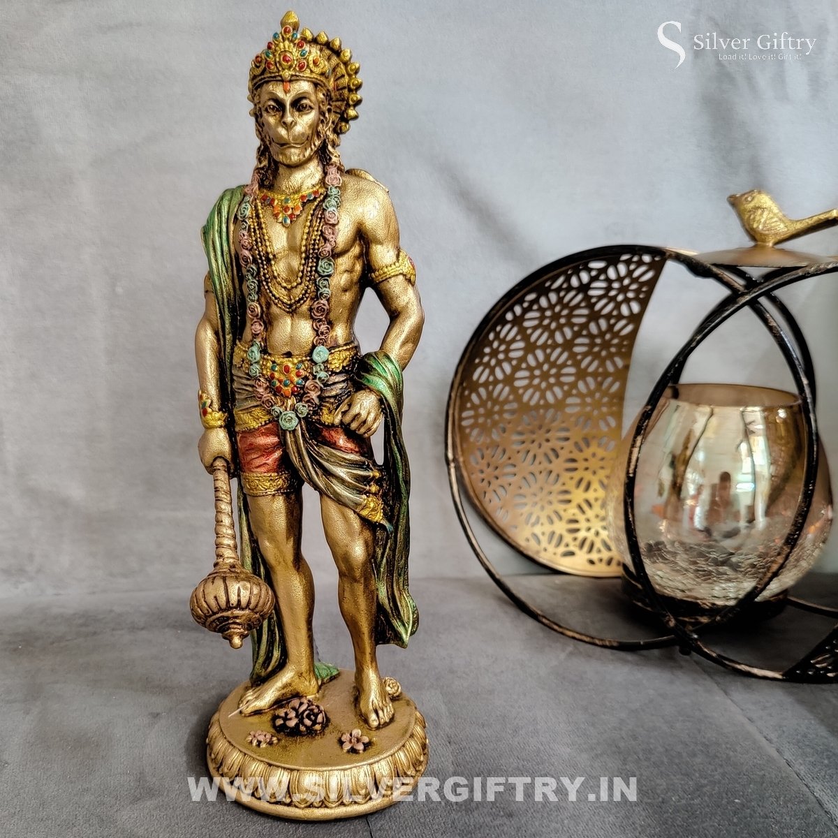 Imported Silver Giftry Hanuman Idol 10" | Silver Giftry | SGT20K639