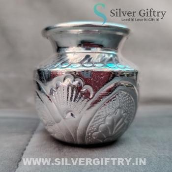 German Silver Fancy Kalsha 3" | Silver Giftry | SGT20K659